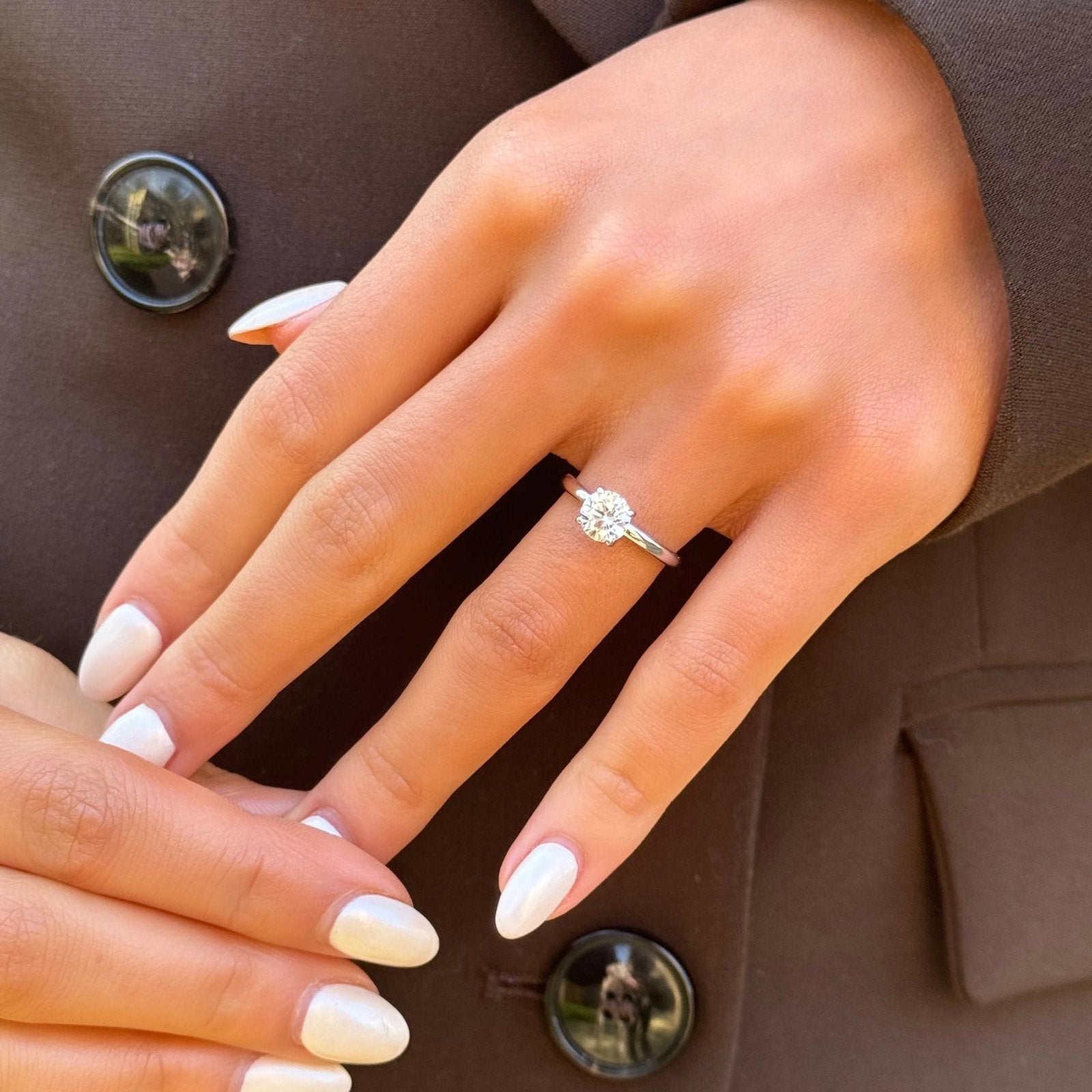 Sterling Silver 1ct Classic Raina Ring