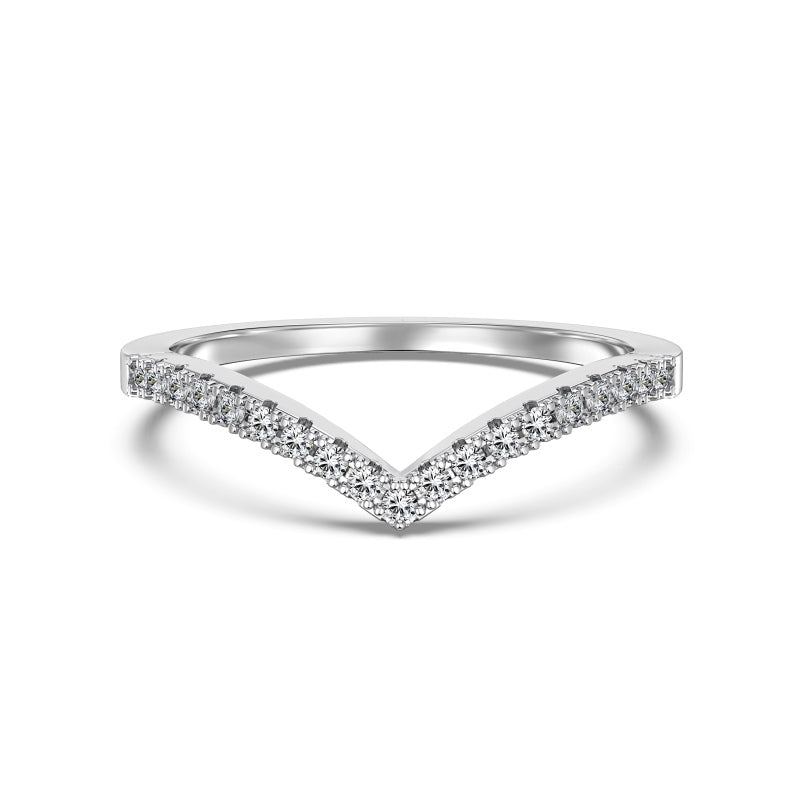 Sterling Silver Wishbone Ring